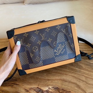 พรี Lv Louis Vuitton กระเป๋าสะพายกระเป๋าสะพายไหล่กระเป๋าสะพายข้าง หนังแท้แบรนด์เนน กระเป๋าแฟชั่นSize:25*17*9.5cm