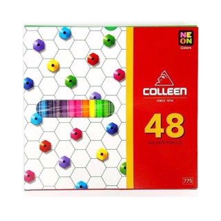 KTS (ศูนย์เครื่องเขียน) ดินสอ สีไม้ COLLEEN 1 หัว 48 สี