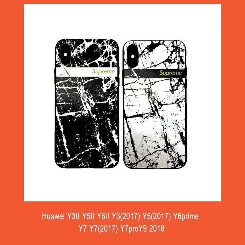 Huawei Y3II Y5II Y6II Y3(2017) Y5(2017) Y7 Y7(2017) Y7pro Y9 หินอ่อน