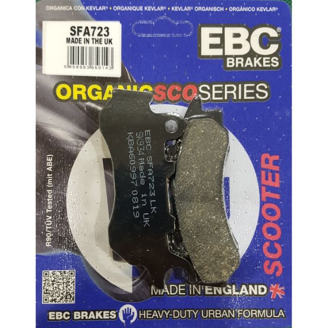 ผ้าเบรค EBC Brakes รุ่น Organic/ NEW PCX 2018 -2021