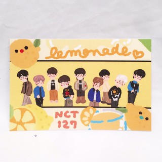 Postcard NCT127 Lemonade 🍋🍋 /Housebrandcarrot