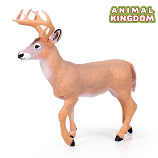 Animal Kingdom - โมเดลสัตว์ กวาง ทอง ขนาด 16.00 CM (จากหาดใหญ่)