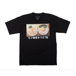 คอตต้อนคอกลมขายดี เสื้อยืดคลาสสิก พิมพ์ลาย MOB PSYCHO 100 FOOD SS "NWOT" LLajph67OIphoa40S-5XL