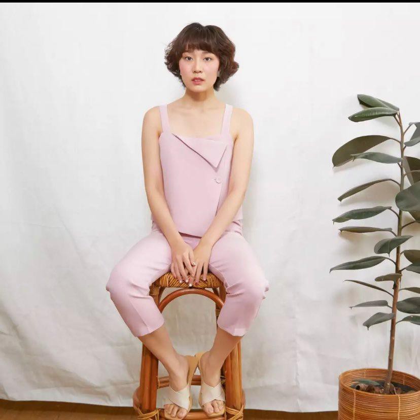 Sew Am I - Sister top - Blossom pink (Size S)