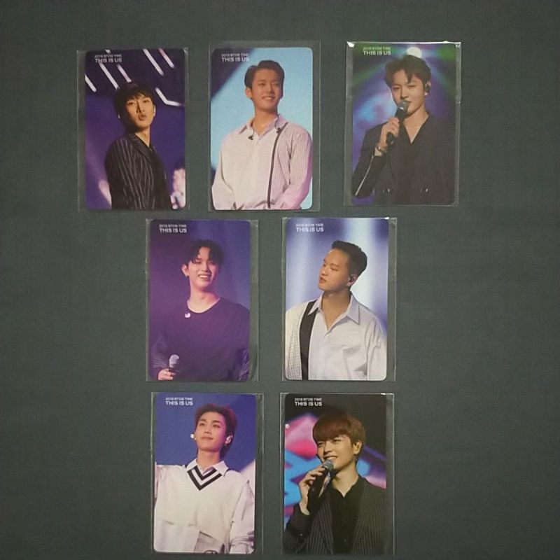 BTOB THIS IS US 2018 CONCERT PHOTCARD EUNKWANG MINYUK CHANGSUB HYUNSIK ILHOON SUNGJAE BTOB