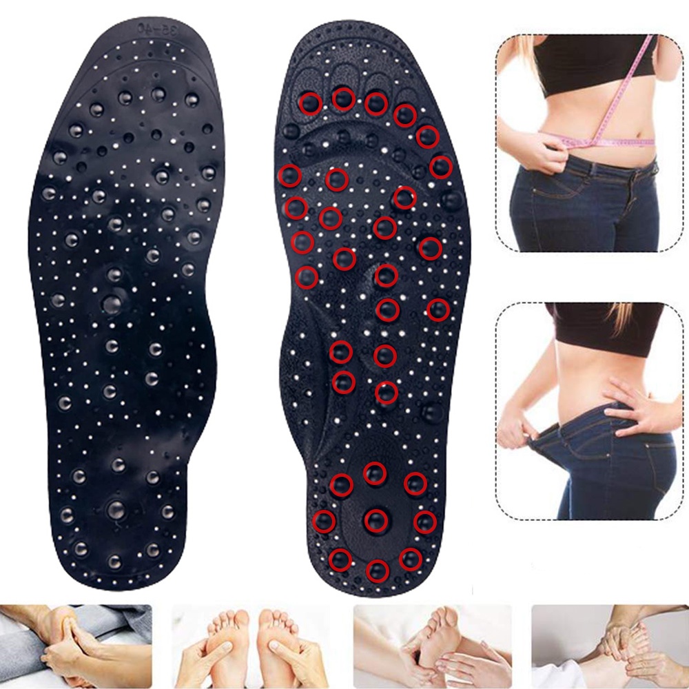 1 คู่พื้นรองเท้านวดผู้หญิง ผู้ชาย พื้นรองเท้า สําหรับรองเท้า