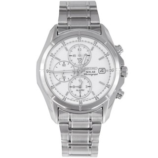 SEIKO นาฬิกาข้อมือผู้ชาย สีเงิน สายสแตนเลสรุ่นSSC003P1