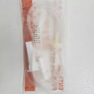 สายให้อาหารผู้ป่วย ชนิดมีกระเปาะ Enteral Feeding Set with dripchamber ยกแพค 20 ชิ้น
