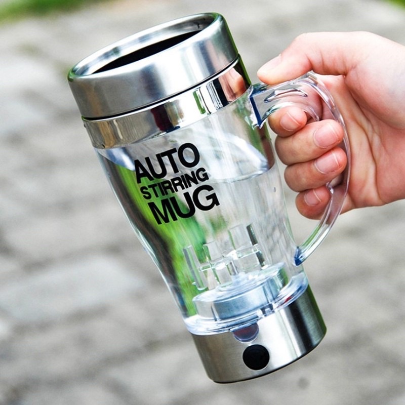 แก้วปั่นอัตโนมัติ แก้วน้ำอัตโนมัติ AUTO STIRRING MUG แก้วปั่นพกพา ขนาด 350 มล. แก้วปั่นอัตโนมัติ 📍พร้อมส่งทันที📍