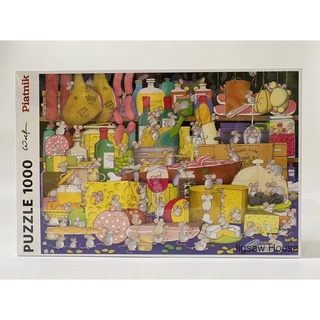 พร้อมส่ง-จิ๊กซอว์ Mouse Party แบรนด์ Piatnik jigsaw puzzle 1000 ชิ้น