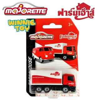 รถ มาจอเร็ต majorette model car #farmhouse ฟาร์มเฮาส์ รถเหล็ก  scale 1:64 winnietoys