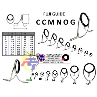 แหวนไกด์ FUJI CCMNOG MNOG JAPAN POPPING JIGGING CASTING