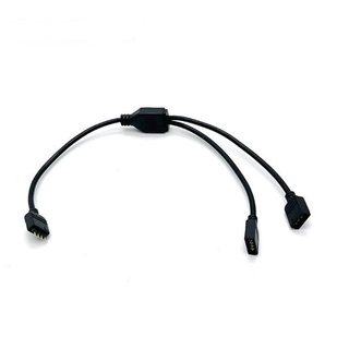 A+r สายเคเบิลต่อขยาย 4PIN RGB 1 เป็น 2 ทาง รูปตัว Y สําหรับแถบไฟ LED RGB 2835 5050