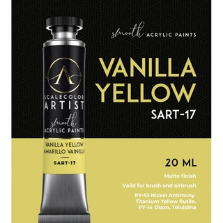 VANILLA YELLOW สีโมเดลเกรดพรีเมี่ยม Scale 75