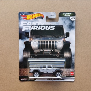 Hot wheels Fast &amp; Furious รุ่น  Jeep Gladiator ล้อยาง