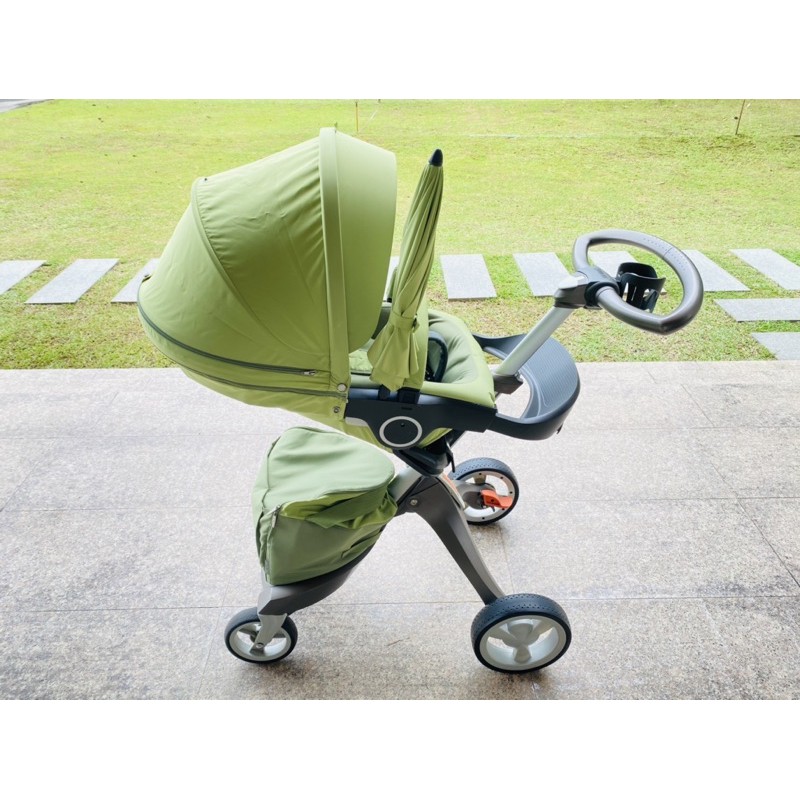 รถเข็นเด็ก Stokke Xplory สีเขียว *ส่งฟรี