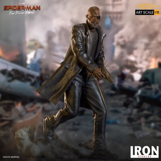 ฟิกเกอร์ โมเดล งานปั้น ของสะสม Iron Studios BDS Art Scale 1/10 Spider-Man: Far From Home - Nick Fury