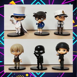 โมเดล โคนัน6ตัว SET A&amp;B สูง12cm.(ขายเป็นเซ็ท6ตัวนะคะ) #ปอ ปริน