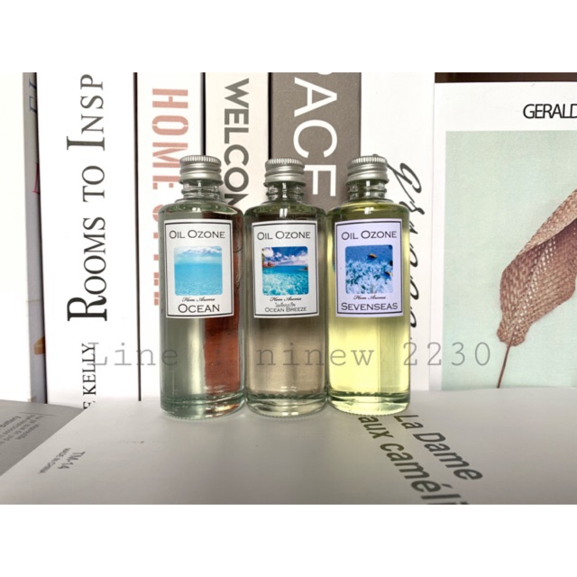 น้ำหอมอโรม่าใส่เครื่องพ่นและเครื่องปั่นฟอกอากาศ ขนาด 85 ml  รวมมิตรกลิ่นทะเล