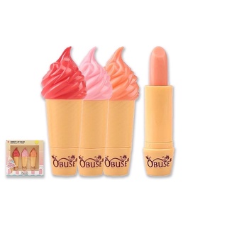 Obuse Sweety Lip Balm #OB1428 : โอบิวซ์ สวีทตี้ ลิป บาล์ม x 1ชิ้น    svl