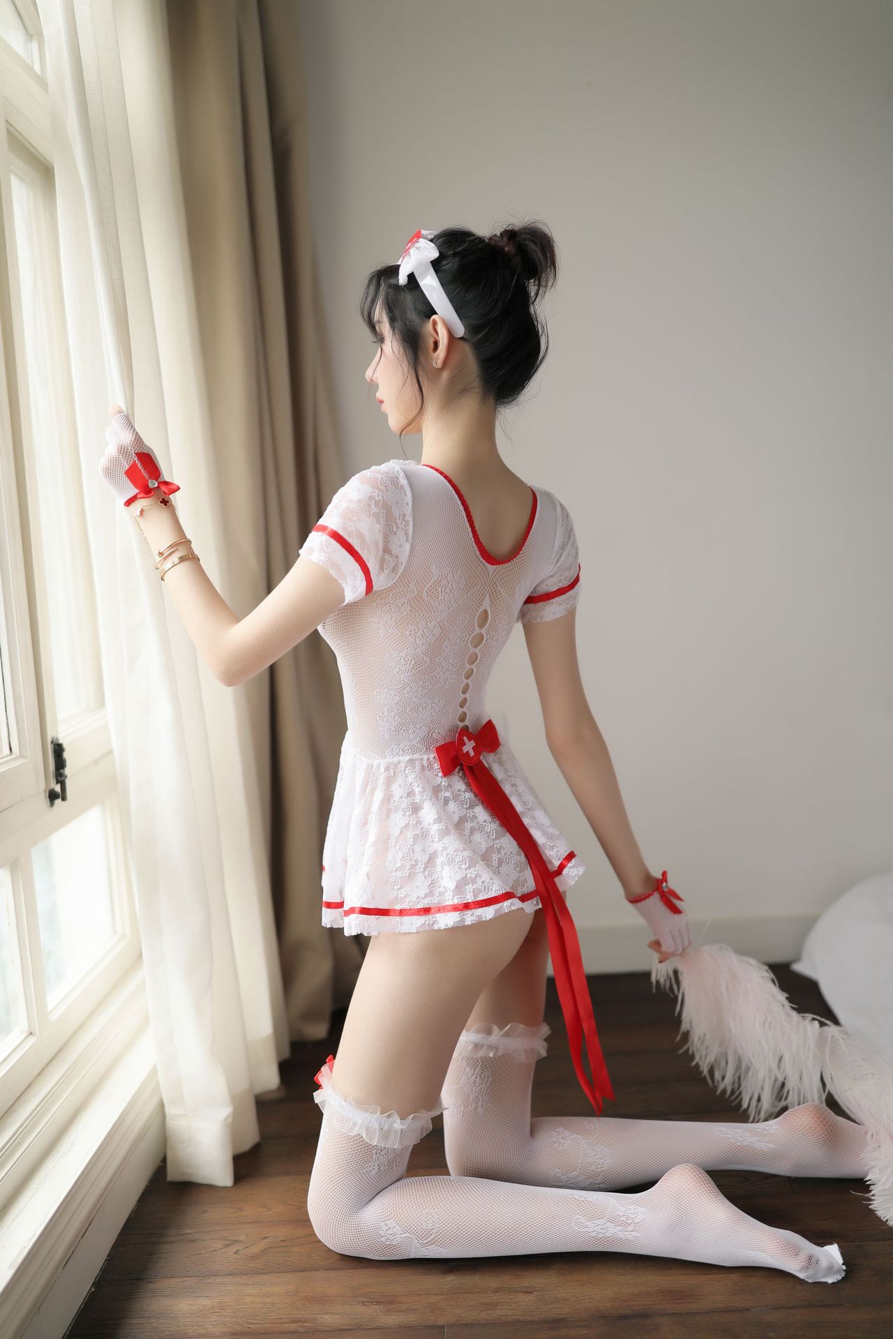 æŠ¤å£«è•¾ä¸ æƒ…è¶£è£…å†…è¡£éªšæŒ‘é€—è‚šå…œå¥³ä»†åºŠä¸Šåˆ¶æœ è¯±æƒ‘æ€§æ„Ÿç ¡è¡£ç «è¾£é€ æ˜Ž