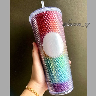 Starbucks Thailand Tumbler Venti 24oz Cold cup Iridescent Bling.