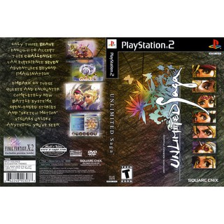 UNLIMITED SAGA [PS2 US : DVD5 1 Disc]