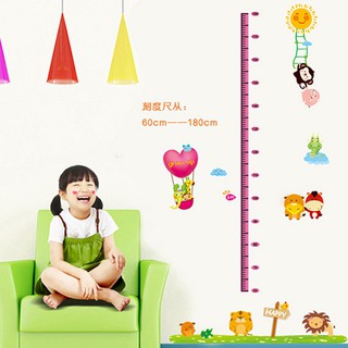 ที่วัดส่วนสูง โจรสลัด 50x70 cm.สติ๊กเกอร์ใส ติดผนังบ้าน Wallsticker Home Decor