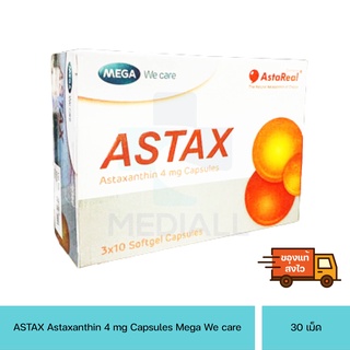 ASTAX Astaxanthin 4 mg Capsules Mega We care