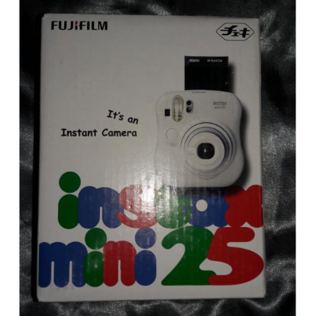 กล้อง fujifilm instax mini 25 มือสอง แถมฟิล์มโพลารอยด์