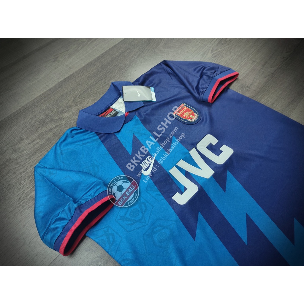 [Retro] - เสื้อฟุตบอล ย้อนยุค Arsenal Away อาร์เซน่อล เยือน 1995/96