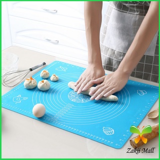 Zakii Mall แผ่นรองนวดแป้ง แผ่นซิลิโคนรองนวดแป้ง  อุปกรณ์เบเกอรี่  มี 3 ขนาด chopping board