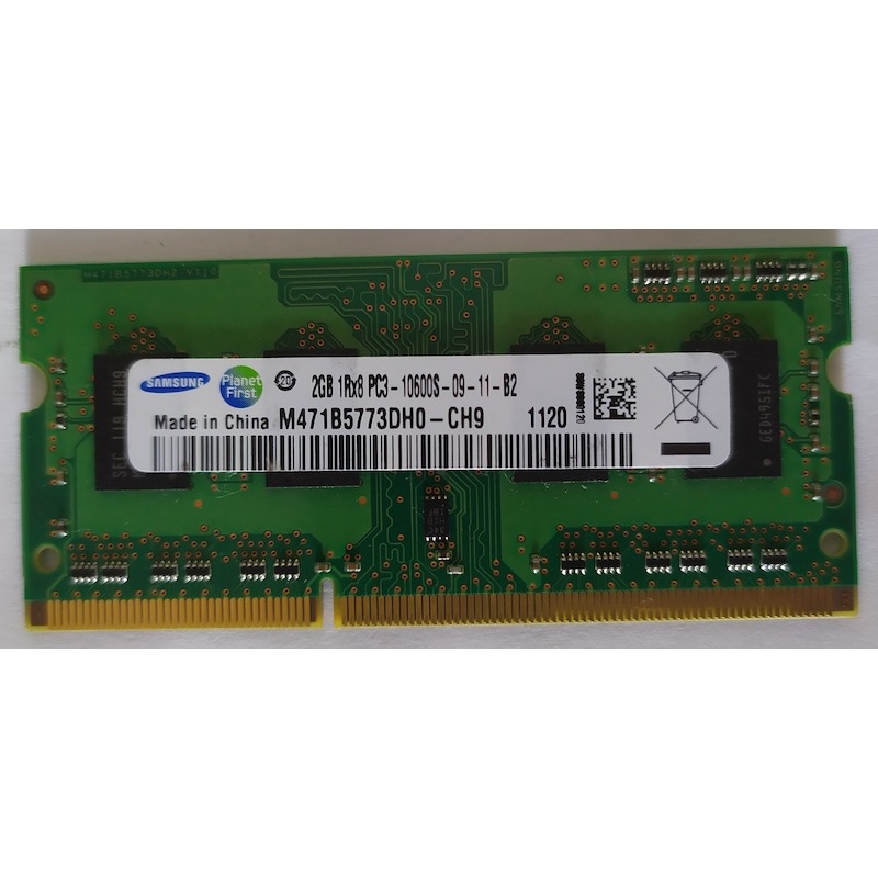 RAM 2GB Samsung PC3-10600S M471B5773DH0-CH9 B133B5F6