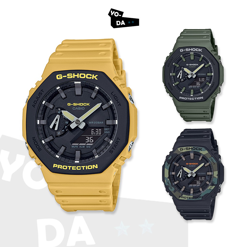 นาฬิกาข้อมือ Casio G-Shock รุ่น GA-2100SU-1,GA-2110SU-3,GA-2110SU-9 'สินค้ารับประกัน CMG 1 ปี'