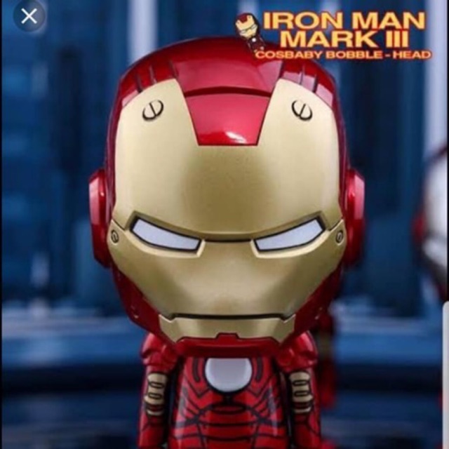 แท้ 100% Hottoys Cosbaby Iron Man