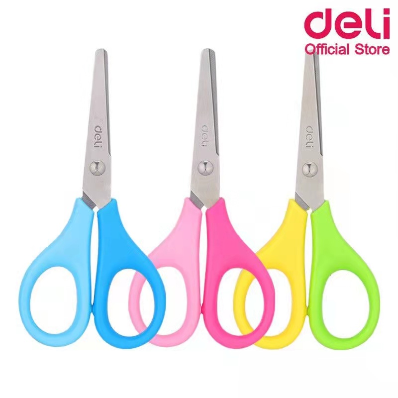Deli E6025 กรรไกรนักเรียน 114mm
