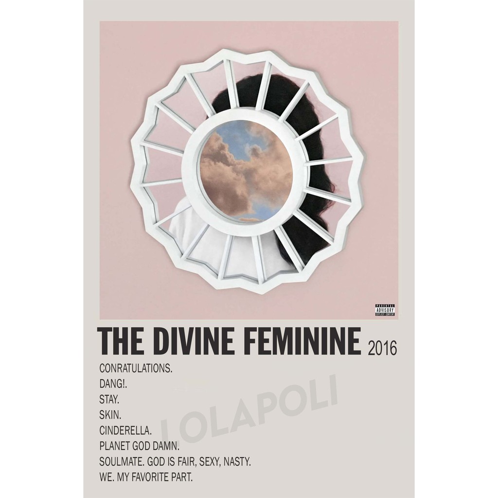 โปสเตอร์ปกอัลบั้ม The Divine Feminine Mac Miller