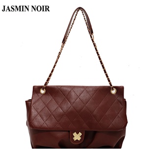 Jasmin Noir กระเป๋าสะพายไหล่กระเป๋าถือแฟชั่นสําหรับสตรีขนาดเล็กลายสก็อต