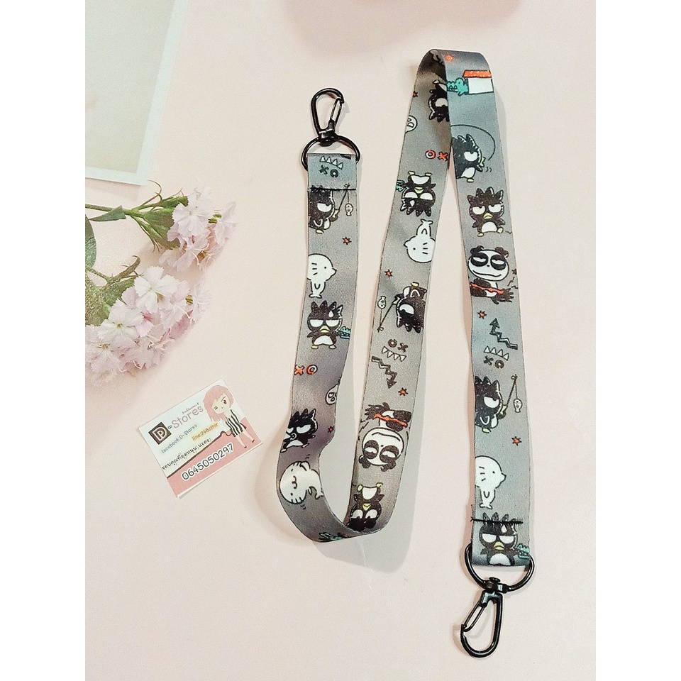 สายคล้องแมส แบบตะขอก้ามปู ลายการ์ตูน ลายชัดสีสวย งานเย็บ พร้อมส่ง❤ - รูปที่ 5