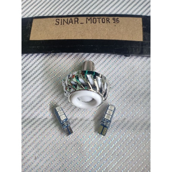 PROJECTOR STOP BULB LIGHT PLUS JELLY FLASH TURN SIGNAL LIGHT BULB PACKAGE