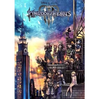 แผ่น CD เกม Kingdom Hearts 3 แบบดั้งเดิม สไตล์จีน สําหรับคอมพิวเตอร์ PC