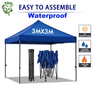 Tent Heavy Duty Tent 3x3 Meter Retractable Tent Withadjustable Height Frame Tent Gazebo Tent Family