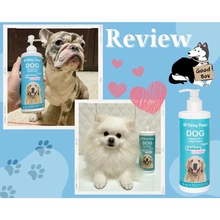Dirty Paws แชมพูสุนัข ออร์แกนิค ผสมครีมนวด กลิ่น Cotton Candy หอมนาน​ ขนนุ่ม​ อ่อนโยน​ กว่าที่เคย