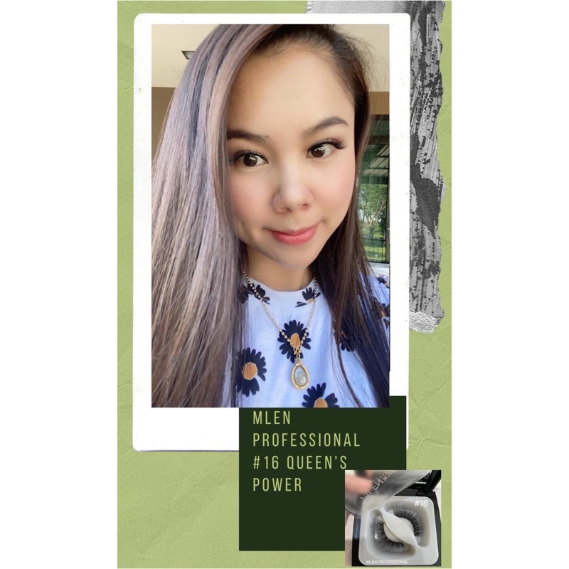 ขนตาแม่เหล็ก mlen #16