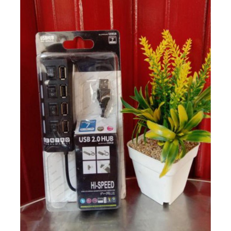 สวิตช์เปิด/ปิด USB HUB 4 PORT