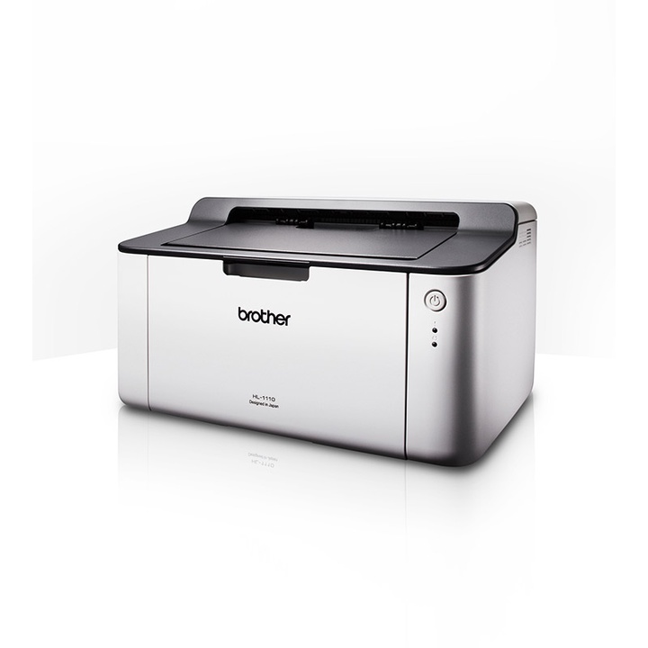 เครื่องปริ้น Brother HL-1110 Laser Printer พร้อมหมึกแท้ 1 ตลับ เครื่องพิมพ์ ระบบเลเซอร์ (มือสอง)