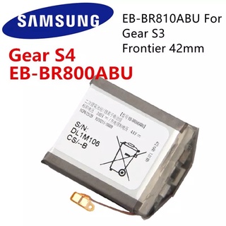 สำหรับ Samsung เกียร์ S4 S4 SM-R800 SM-R805 SM-R810 46มม.แบตเตอรี่ Eb-br810abu สำหรับ Samsung Gear S3 42มม.SM R815