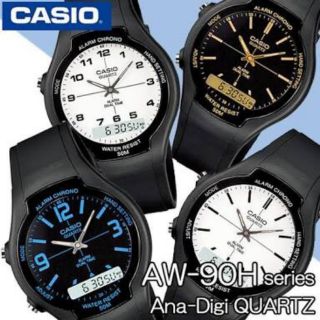 นาฬิกาข้อมือ Casio Standard รุ่น AW90H 👉🏼ของแท้💯%👈