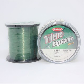 TRILENE Big Game 15LB เอ็นโหลดสีเขียวขี้ม้า