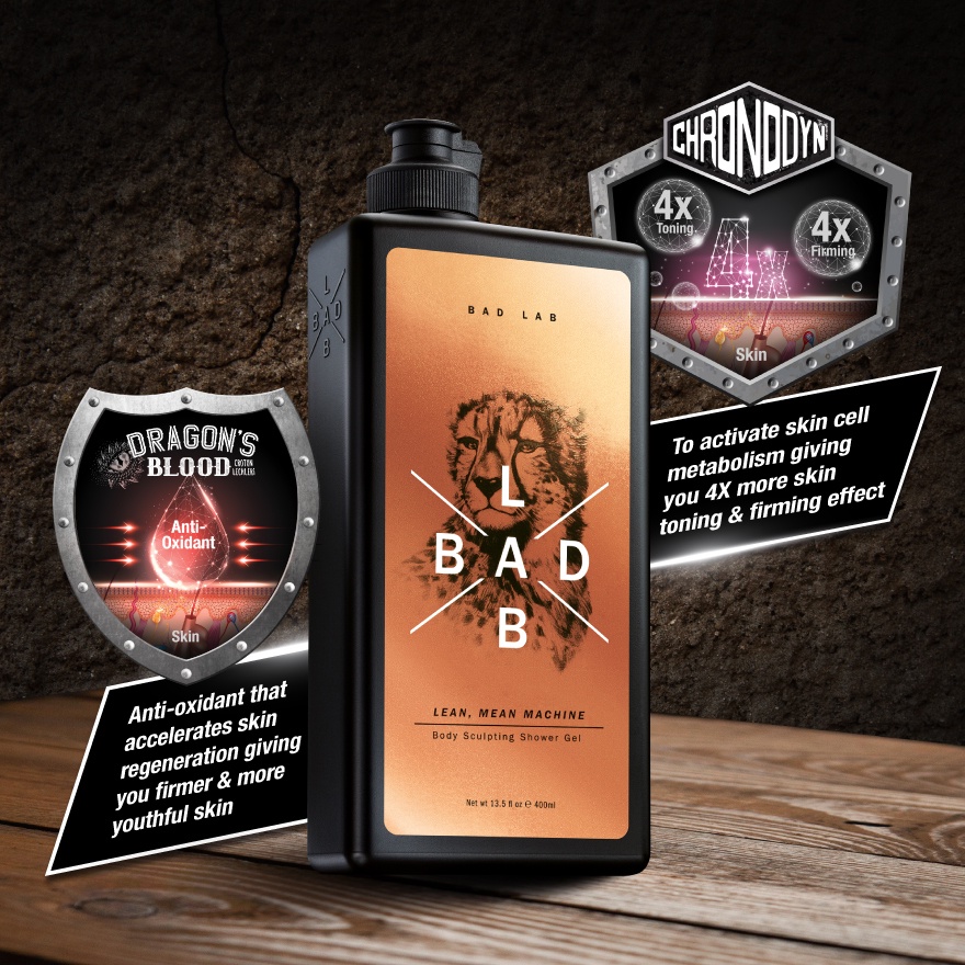Bad Lab ลีนมีนแมชชีน เจลอาบน้ำสูตรทำความสะอาดล้ำลึก 400 ml BL80040S ราคา ถูกที่สุด ดีลบีเคเค แกลเลอรีภาพที่ 3